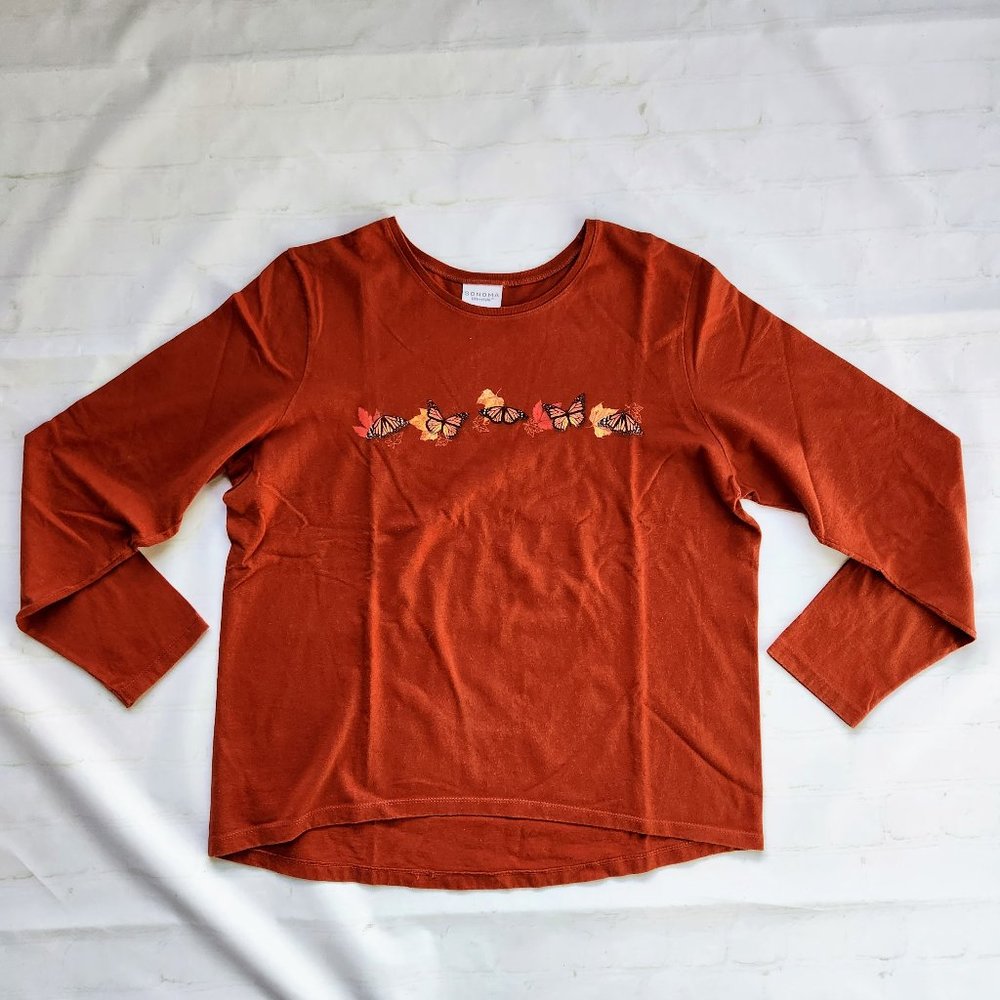 Sonoma Life+Style Women's Fall Long Sleeve (XL) - Picture 2 of 4